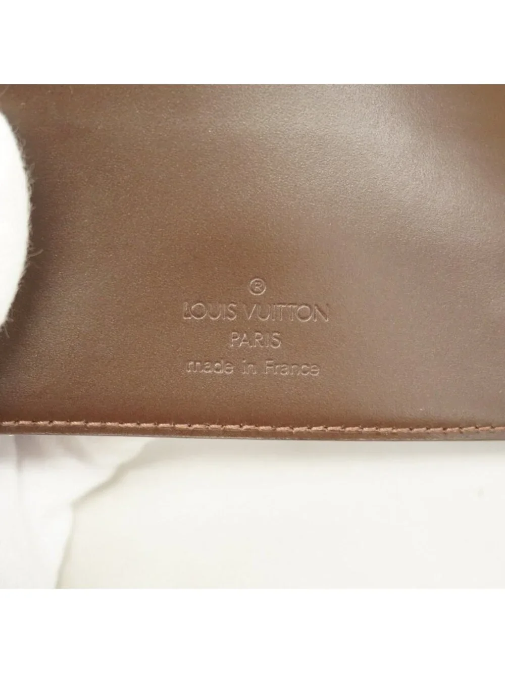 Louis Vuitton Notebook Cover Epi Agenda MM Mocha